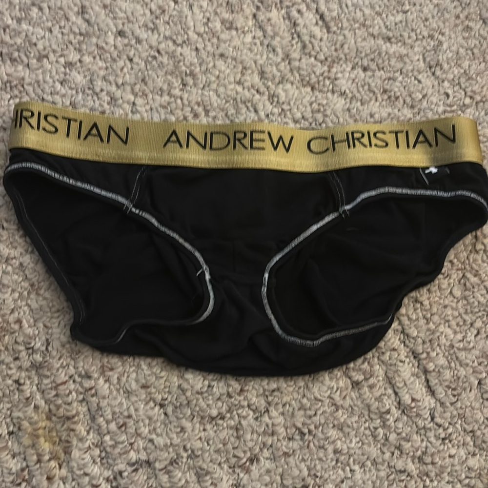Older Andrew Christian briefs size small